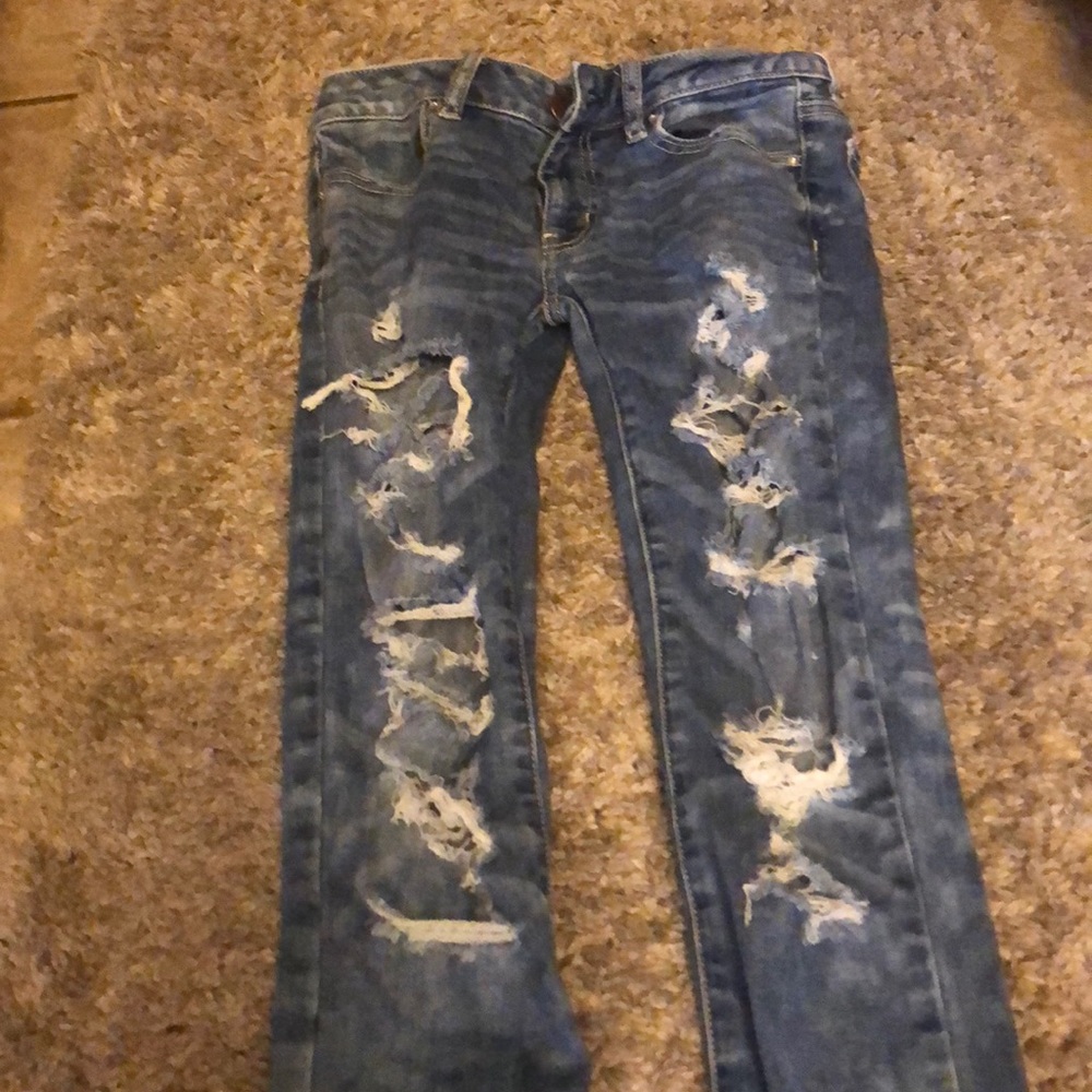 Ripped American Eagle Jeans